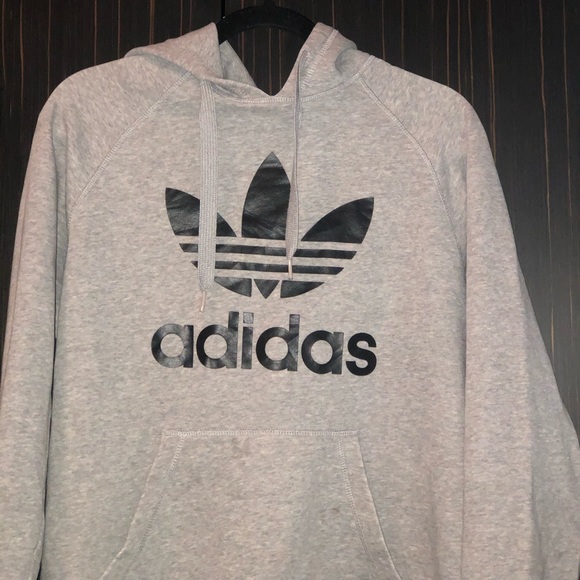 Adidas Grey Sweatshirt. #Basic #grey - Picture 1 of 6